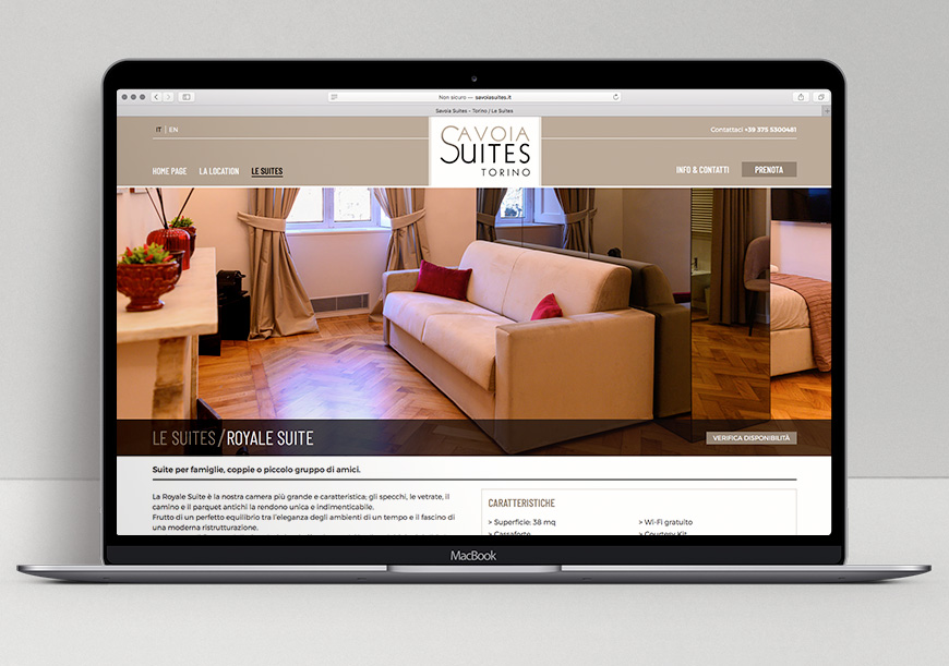 Sito web-Savoia Suites