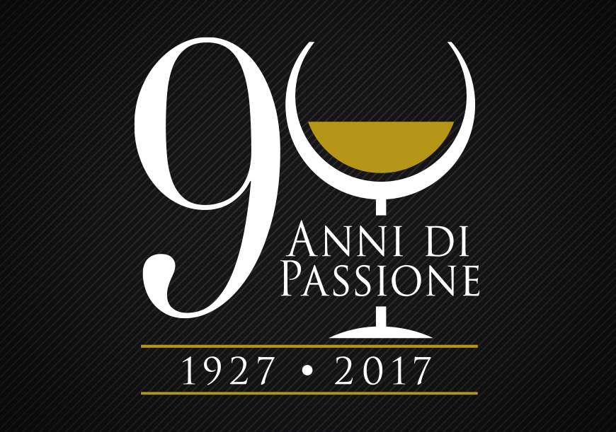 Logotipo 90 anni-Casa Vinicola Mascarello