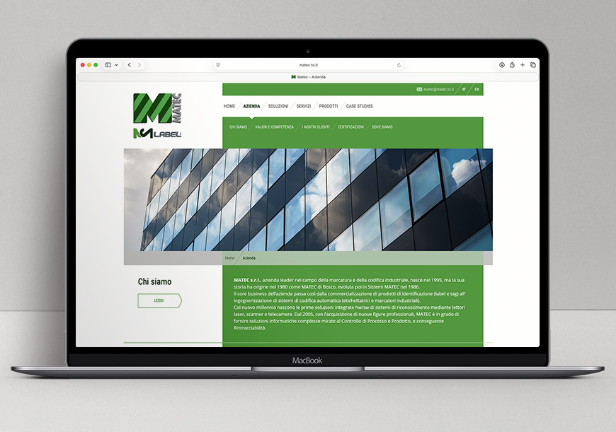 Sito web-Matec