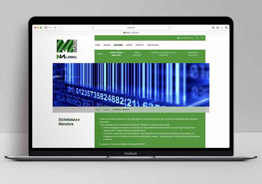 Sito web-Matec