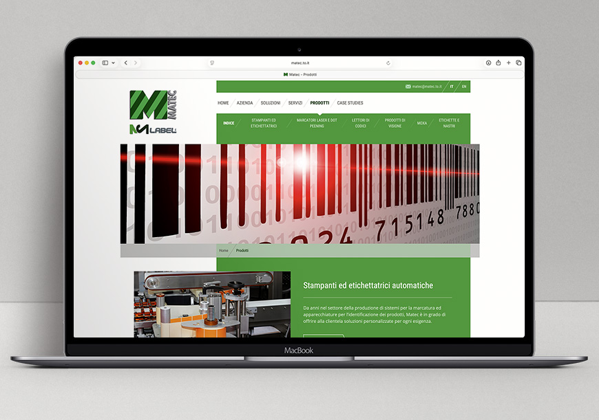 Sito web-Matec